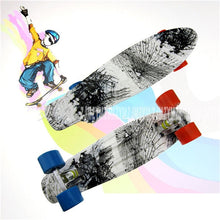 Load image into Gallery viewer, 19 Colors 22" inch Cruiser Skateboard Mini Plastic Skate Board Retro Longboard Outdoor Adult/Children Graphic Printed Skate