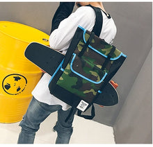 Load image into Gallery viewer, Marktop Quality Single Shoulder Skateboard Bags 3 models 400 & 600D fabric Skate Board Longboard Backpack