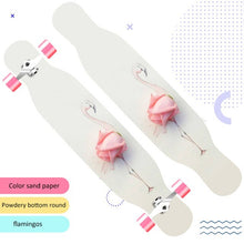 Load image into Gallery viewer, 118cm Long board skateboard girls professional brush street road four-wheel skateboard dance board scooter