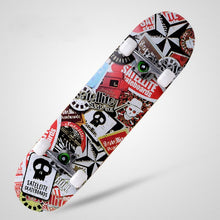 Load image into Gallery viewer, 31inches Adult & Kids Double Rocker Skateboard Complete Skateboard Skate Board Street Dancing Skateboard Maple Deck Board