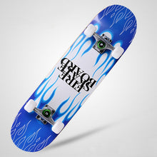 Load image into Gallery viewer, 31inches Adult & Kids Double Rocker Skateboard Complete Skateboard Skate Board Street Dancing Skateboard Maple Deck Board
