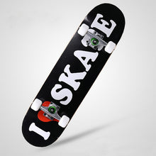 Load image into Gallery viewer, 31inches Adult & Kids Double Rocker Skateboard Complete Skateboard Skate Board Street Dancing Skateboard Maple Deck Board