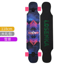 Load image into Gallery viewer, ArdeaⅠ 118cm/46in Longboard Dancing Maple Skateboard 7in Aluminium Truck 70*51mm Wheel Long board