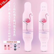 Load image into Gallery viewer, 4 Wheels Maple Complete Longboard Skateboard Street Dancing Long Board Adult Youth Skate Longboard 110/120cm