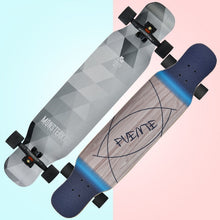 Load image into Gallery viewer, Adults Skate Longboard Deck 107CM Highway Dance Board Skateboard Downhill Freestyle Road Brush Street Dancing Longboard