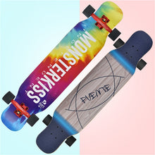 Load image into Gallery viewer, Adults Skate Longboard Deck 107CM Highway Dance Board Skateboard Downhill Freestyle Road Brush Street Dancing Longboard