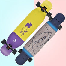 Load image into Gallery viewer, Adults Skate Longboard Deck 107CM Highway Dance Board Skateboard Downhill Freestyle Road Brush Street Dancing Longboard
