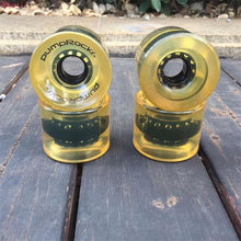 Load image into Gallery viewer, 4pcs High Quality Blank Penny Board Wheels 64*51mm Durable PU SHR 80A Skateboard Wheels Cruiser Longboard Wheel 70mm