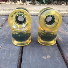 Load image into Gallery viewer, 4pcs High Quality Blank Penny Board Wheels 64*51mm Durable PU SHR 80A Skateboard Wheels Cruiser Longboard Wheel 70mm