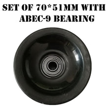 Load image into Gallery viewer, 4pcs High Quality Blank Penny Board Wheels 64*51mm Durable PU SHR 80A Skateboard Wheels Cruiser Longboard Wheel 70mm