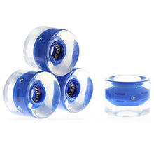 Load image into Gallery viewer, 4pcs LED 60 X 45mm Standard Cruiser Wheel Polyurethane Durable Wear-Resistant Skateboard Wheels