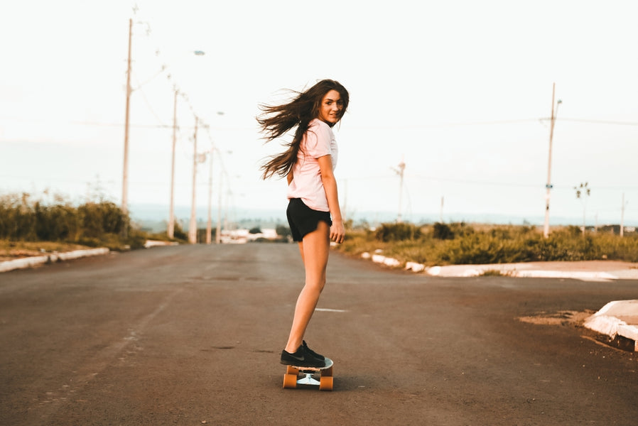 Having Fun on a Skateboard