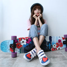 Load image into Gallery viewer, Adult four-wheel skateboard double pull rod maple skateboard 5-inch long board road board skateboard