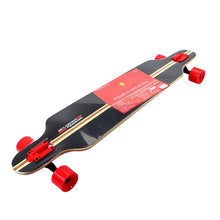 Load image into Gallery viewer, Ferrari long board one metter double rocker skateboard Adult Four-Wheel Skateboard deck Single Snubby Maple Skateboard FBW15