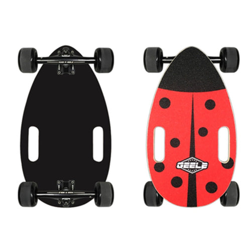 Mini Maple Small Fish Plate Four Wheels Cruiser Skateboard Brush Street Skate Board Outdoor Sports Adult Kid Step Transport IE03