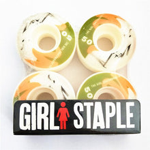 Load image into Gallery viewer, USA Brand 4PCS Skateboard Wheels 51/52/53/54/55/56mm Skate Wheel Hot Sale 101A PU Wheels for Skateboarding Truck Accessories