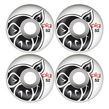Load image into Gallery viewer, USA Brand 4PCS Skateboard Wheels 51/52/53/54/55/56mm Skate Wheel Hot Sale 101A PU Wheels for Skateboarding Truck Accessories