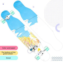 Load image into Gallery viewer, 118cm Long board skateboard girls professional brush street road four-wheel skateboard dance board scooter