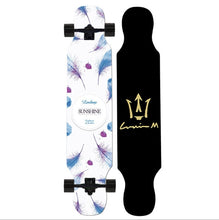 Load image into Gallery viewer, MS400 Fashion Long Skateboard Four Wheel Skate Adult Skateboard boys and girls Skate Longboard