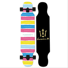 Load image into Gallery viewer, MS400 Fashion Long Skateboard Four Wheel Skate Adult Skateboard boys and girls Skate Longboard