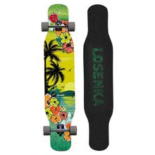 Load image into Gallery viewer, MS406 LUOⅡ Longboard skateboard 118cm/47in Maple Deck 7in Aluminium Truck 70*51mm PU Wheel Chrome Steel Skate long board