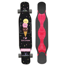 Load image into Gallery viewer, MS406 LUOⅡ Longboard skateboard 118cm/47in Maple Deck 7in Aluminium Truck 70*51mm PU Wheel Chrome Steel Skate long board