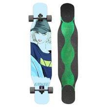 Load image into Gallery viewer, MS406 LUOⅡ Longboard skateboard 118cm/47in Maple Deck 7in Aluminium Truck 70*51mm PU Wheel Chrome Steel Skate long board