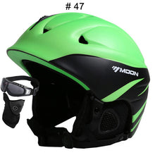 Load image into Gallery viewer, MOON Hot Sale Ski Helmet Integrally-molded Skiing Helmet For Adult and Kids Snow Helmet Safety Skateboard Ski Snowboard Helmet