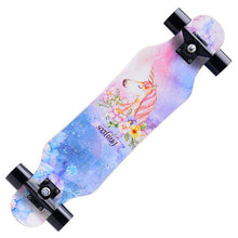 Load image into Gallery viewer, 31&quot; Adult Kids Mini Complete Longboard Skateboard Maple Wood Deck Skate Board Mini Street Dancing Longboard