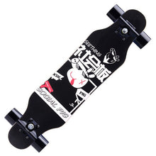 Load image into Gallery viewer, 31&quot; Adult Kids Mini Complete Longboard Skateboard Maple Wood Deck Skate Board Mini Street Dancing Longboard