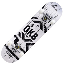 Load image into Gallery viewer, 31&quot; Adult &amp; Kids Maple Complete Skateboard Skate Board Double Rocker Skateboard High Speed Drift Skateboard