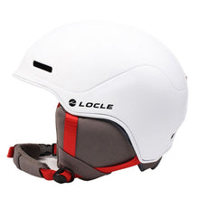 Load image into Gallery viewer, LOCLE Professional Ski Helmet High Quality Women Men Skiing Helmet Ultralight Ski Snowboard Skateboard Helmet 54-59cm