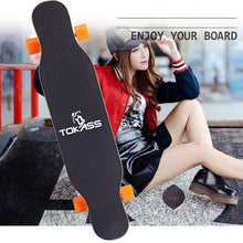 Load image into Gallery viewer, Completed Long board Dancing Skateboard Deck 107CM Drift Road Street 4 wheels Skate Longboard