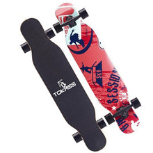 Load image into Gallery viewer, Completed Long board Dancing Skateboard Deck 107CM Drift Road Street 4 wheels Skate Longboard