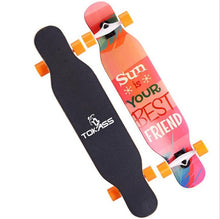 Load image into Gallery viewer, Completed Long board Dancing Skateboard Deck 107CM Drift Road Street 4 wheels Skate Longboard