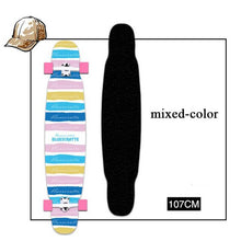 Load image into Gallery viewer, Completed Long board Dancing Skateboard Deck 107CM Drift Road Street 4 wheels Skate Longboard