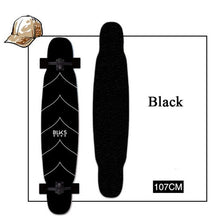 Load image into Gallery viewer, Completed Long board Dancing Skateboard Deck 107CM Drift Road Street 4 wheels Skate Longboard