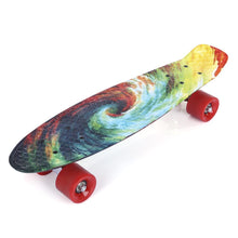 Load image into Gallery viewer, Skateboard Skate Board Longboard 22 inch Printing Pattern Four-wheel PP Board Deck Kids and Adults Entertainment Dropshipping