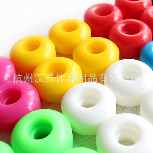 52X 30mm Skateboard Wheels 101A High Hardness Action round Double Snubby ban lun Brush Street High Resilience round a Generation