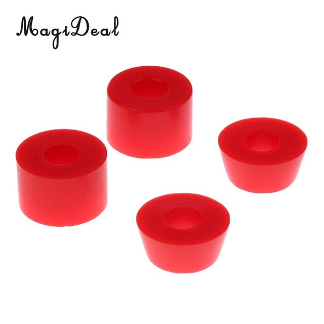 MagiDeal 2 Sets 90a Longboard Bushings Replacement Skateboard Accessories for 2 Trucks