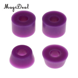 MagiDeal 2 Sets 90a Longboard Bushings Replacement Skateboard Accessories for 2 Trucks