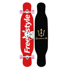 Load image into Gallery viewer, MS414 Dream Ⅰ 117cm/46in Multicolour Printing Griptape Dancing Street Longboard Abec-9 High Speed Chrome Steel Bearing