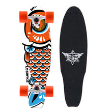 Load image into Gallery viewer, MS502 68cm/26in Maple Fish style board Strong 5in Aluminium Truck 60*45mm Pu Wheel Carton steel Bearing Street fishboard