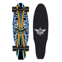 Load image into Gallery viewer, MS502 68cm/26in Maple Fish style board Strong 5in Aluminium Truck 60*45mm Pu Wheel Carton steel Bearing Street fishboard