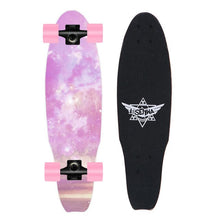 Load image into Gallery viewer, MS502 68cm/26in Maple Fish style board Strong 5in Aluminium Truck 60*45mm Pu Wheel Carton steel Bearing Street fishboard