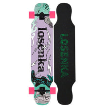 Load image into Gallery viewer, MS406 Short SkateBoard 107cm/42in Maple Skateboard 7in Aluminium Truck 70*51mm Wheel Longboard