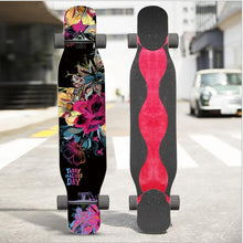 Load image into Gallery viewer, Adult Long board Four-wheeled longboard Trucks Dancing Skateboards custom skateboard skate longboard