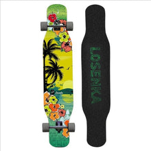 Load image into Gallery viewer, Adult Long board Four-wheeled longboard Trucks Dancing Skateboards custom skateboard skate longboard