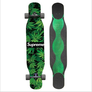 Adult Long board Four-wheeled longboard Trucks Dancing Skateboards custom skateboard skate longboard