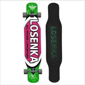 Adult Long board Four-wheeled longboard Trucks Dancing Skateboards custom skateboard skate longboard